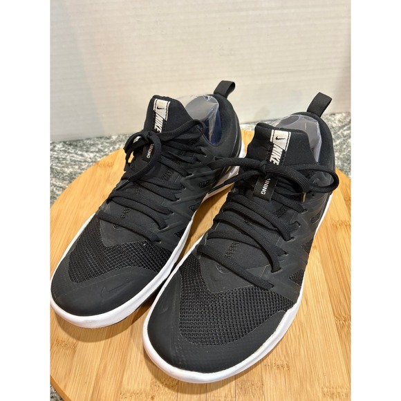 Nike Other - Nike Training Shoes Men's Size 8 Black White Gym Workout Sneakers